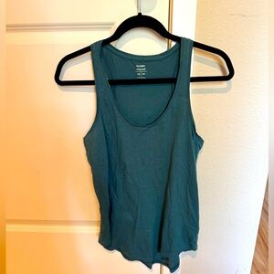 Old Navy | Deep Teal Racerback Tank Top | Relaxed Fit | XS
